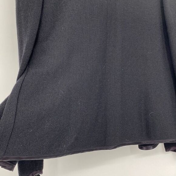 EL Ana Occasion Evening  Studded Embellished Jacket Rhinestone Buttons Black M - Picture 4 of 14